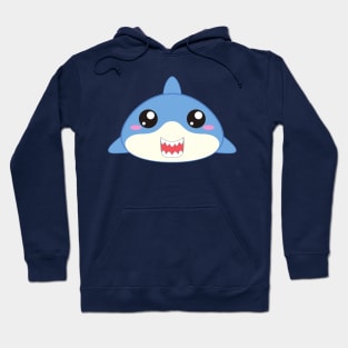 Cute blue shark Hoodie